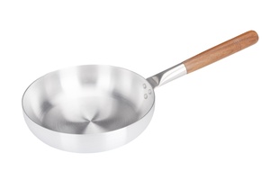 32cm Aluminium Medium Duty Frypan Wood Handle (1198)