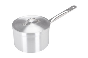 20cm Aluminium Medium Duty Saucepan Metal Handle (2020)