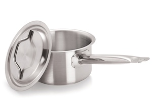 18cm Stainless Steel Saucepan & Lid (5020)