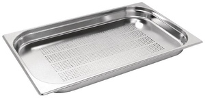 1/1 Size Perforated Stainless Steel Gastronorm Container