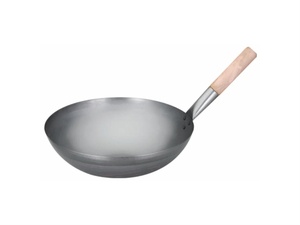 30cm Carbon Steel Wok (5913)