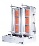 Twin Doner Kebab Machine 3 Burner