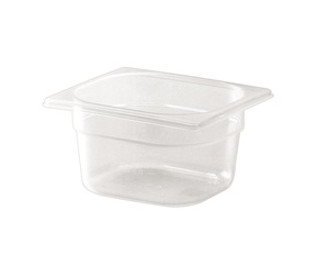 1/6 One Sixth Size Polypropylene Gastronorm Container