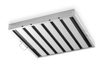 Grease Baffle Filters Kitchen Canopy Stainless Steel   500mmx500mm48mm