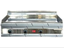 Electric Flat Griddle Chrome 120cm