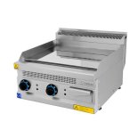 2 Burner Chrome Gas Griddles 60cm