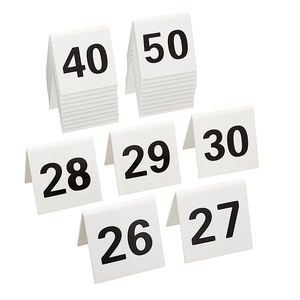 Tent Style Table Numbers (1-50) (7979)