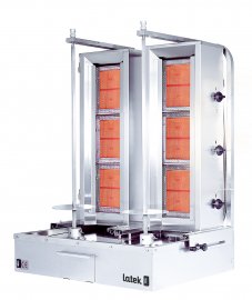 Twin Doner Kebab Machine 3 Burner